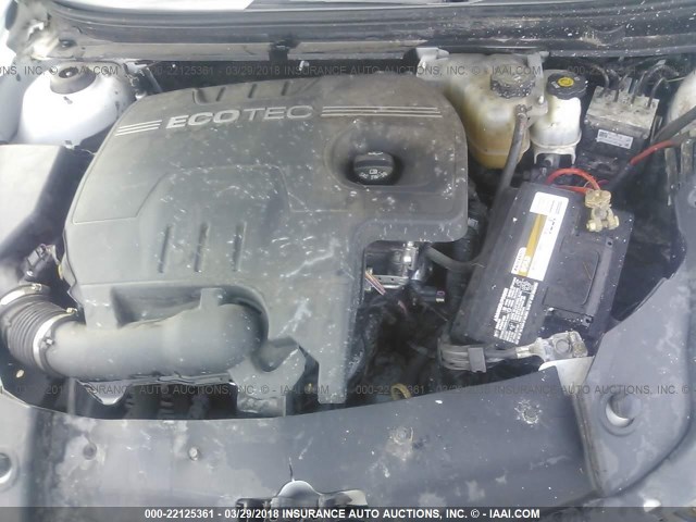 1G1ZC5E07AF173736 - 2010 CHEVROLET MALIBU 1LT 白色 照片 10