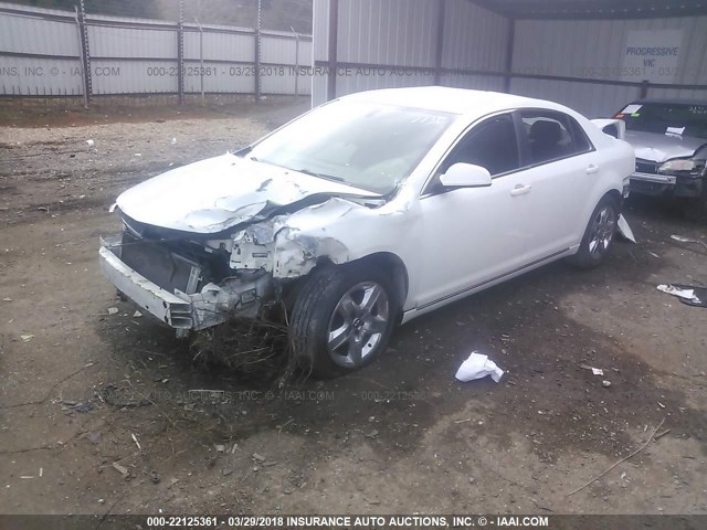 1G1ZC5E07AF173736 - 2010 CHEVROLET MALIBU 1LT 白色 照片 2
