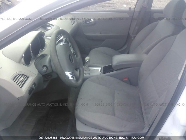 1G1ZC5E07AF173736 - 2010 CHEVROLET MALIBU 1LT 白色 照片 5