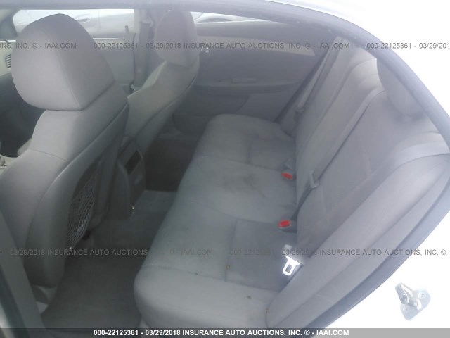 1G1ZC5E07AF173736 - 2010 CHEVROLET MALIBU 1LT 白色 照片 8