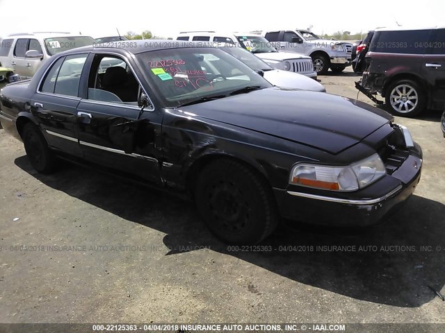 2MEFM74W94X668763 - 2004 MERCURY GRAND MARQUIS GS BLACK photo 1