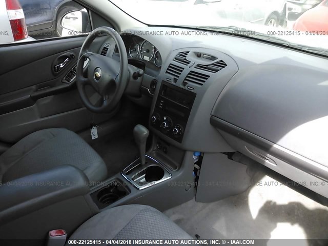 1G1ZS58F18F106420 - 2008 CHEVROLET MALIBU LS 灰色 照片 5