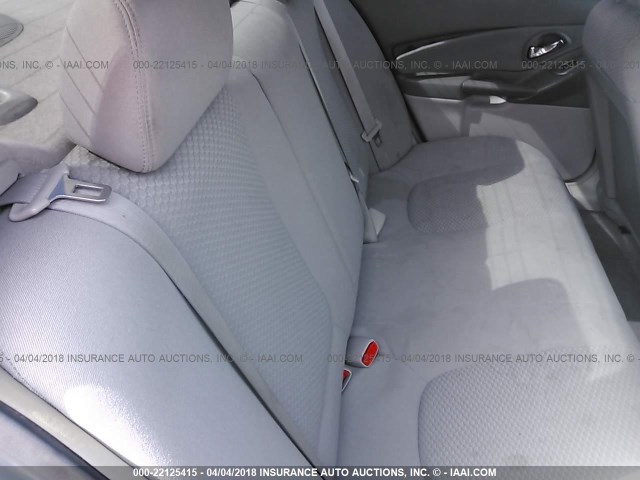 1G1ZS58F18F106420 - 2008 CHEVROLET MALIBU LS 灰色 照片 8