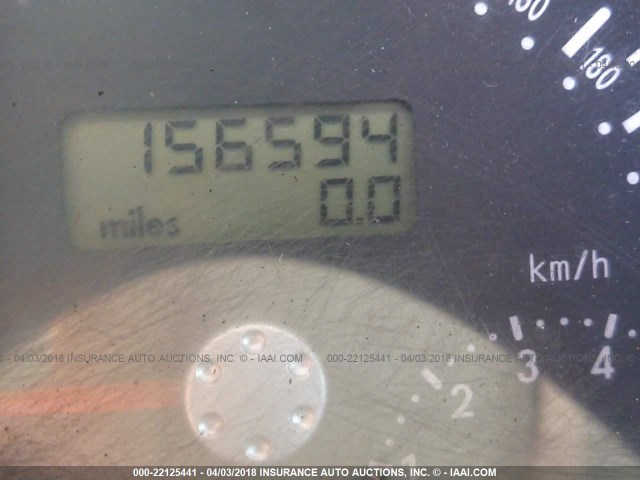 3VWBK21C41M464461 - 2001 VOLKSWAGEN NEW BEETLE GL 蓝色 照片 7