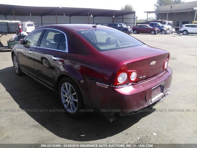 1G1ZK57708F205174 - 2008 CHEVROLET MALIBU LTZ 栗色 照片 3