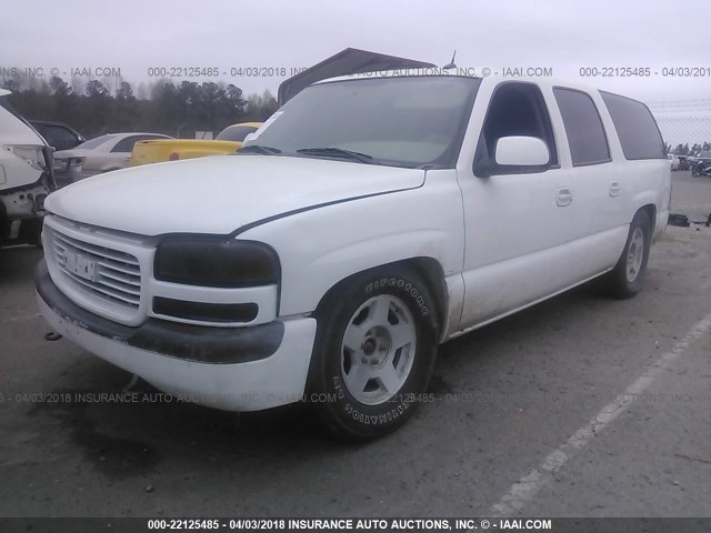 3GKFK16Z94G333416 - 2004 GMC YUKON XL K1500 WHITE photo 2