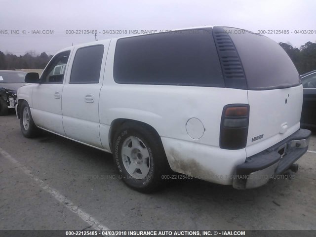 3GKFK16Z94G333416 - 2004 GMC YUKON XL K1500 WHITE photo 3