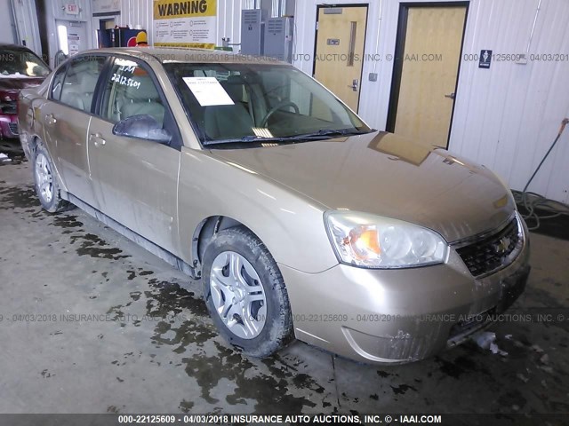 1G1ZS518X6F222675 - 2006 CHEVROLET MALIBU LS 金色 照片 1