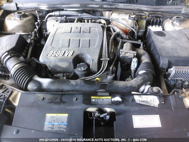 1G1ZS518X6F222675 - 2006 CHEVROLET MALIBU LS 金色 照片 10