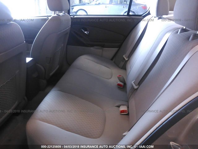 1G1ZS518X6F222675 - 2006 CHEVROLET MALIBU LS 金色 照片 8