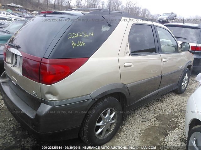 3G5DB03E92S533003 - 2002 BUICK RENDEZVOUS CX/CXL BEIGE photo 4