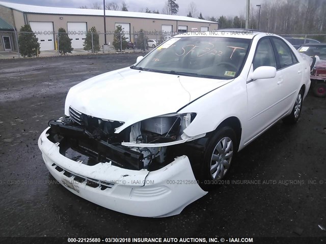 4T1BE30K76U695779 - 2006 TOYOTA CAMRY LE/XLE/SE WHITE photo 2