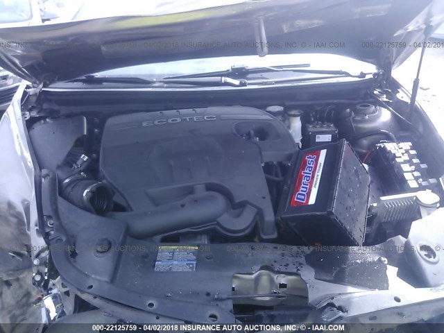 1G1ZC5E0XAF199991 - 2010 CHEVROLET MALIBU 1LT 棕色 照片 10