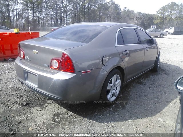 1G1ZC5E0XAF199991 - 2010 CHEVROLET MALIBU 1LT 棕色 照片 4