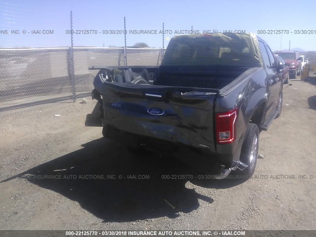 1FTEW1CF9FKE88372 - 2015 FORD F150 SUPERCREW GRAY photo 6