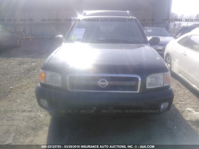 JN8DR09Y43W837517 - 2003 NISSAN PATHFINDER LE/SE BLACK photo 6