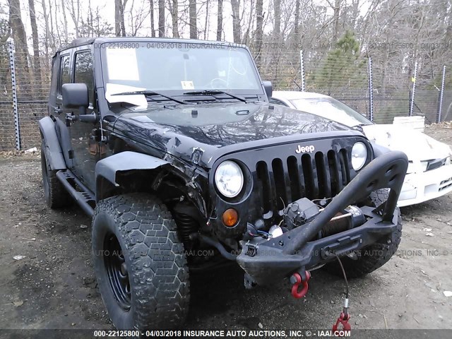 1C4BJWDG5CL213139 - 2012 JEEP WRANGLER UNLIMITE SPORT BLACK photo 6