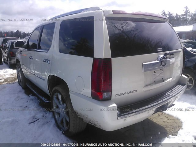 1GYFK63887R241166 - 2007 CADILLAC ESCALADE LUXURY WHITE photo 3