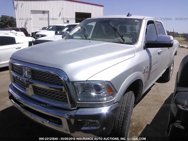 3C6UR5FL6HG725722 - 2017 RAM 2500 LARAMIE SILVER photo 2