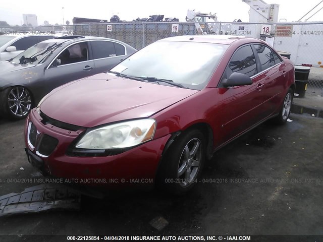 1G2ZG57N974150049 - 2007 PONTIAC G6 SE RED photo 2