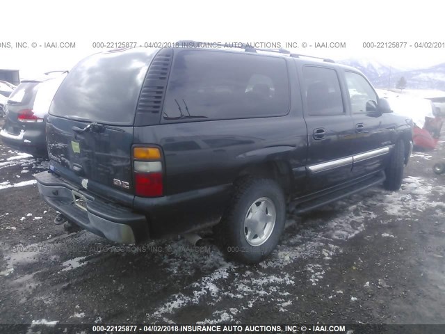 1GKFK16ZX4J142019 - 2004 GMC YUKON XL K1500 GRAY photo 4