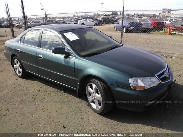 19UUA56822A047859 - 2002 ACURA 3.2TL TYPE-S GREEN photo 1