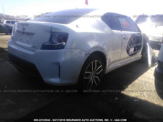 JTKJF5C7XGJ015188 - 2016 TOYOTA SCION TC 白色 照片 4