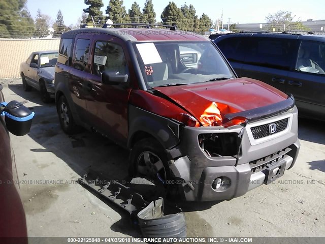 5J6YH28514L032462 - 2004 HONDA ELEMENT EX 橙色 照片 1
