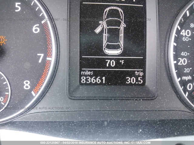 WVWFW7AH3CV005254 - 2012 VOLKSWAGEN EOS LUX/EXECUTIVE Jasnoniebieski zdjęcie 7