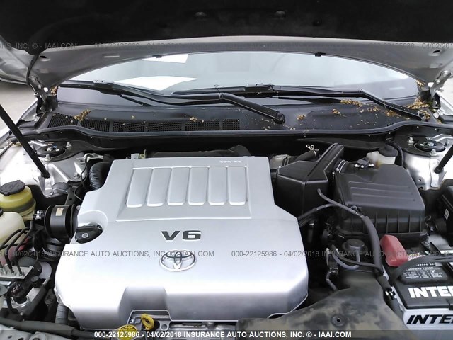 4T1BK46K59U585114 - 2009 TOYOTA CAMRY SE/LE/XLE Күміс фото 10