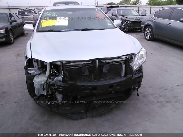 4T1BK46K59U585114 - 2009 TOYOTA CAMRY SE/LE/XLE SILVER photo 6