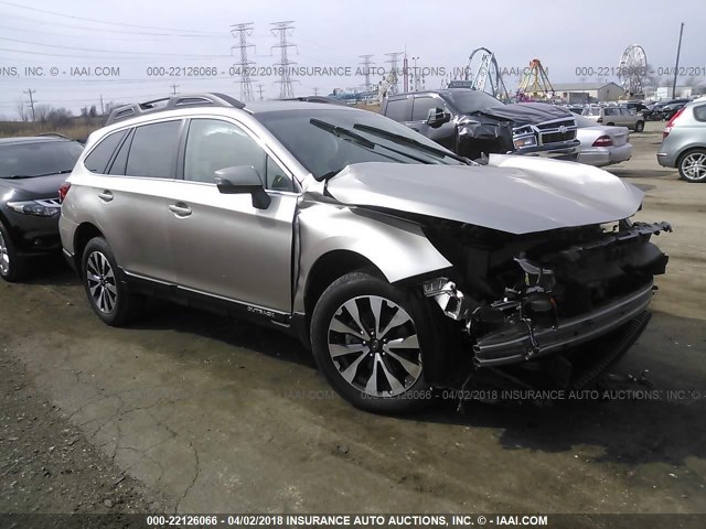 4S4BSANC7H3324239 - 2017 SUBARU OUTBACK 2.5I LIMITED TAN photo 1