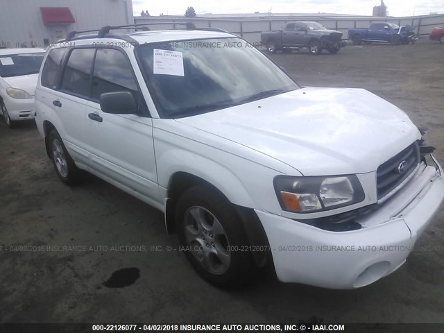 JF1SG65623H719301 - 2003 SUBARU FORESTER 2.5XS Ağ foto 1