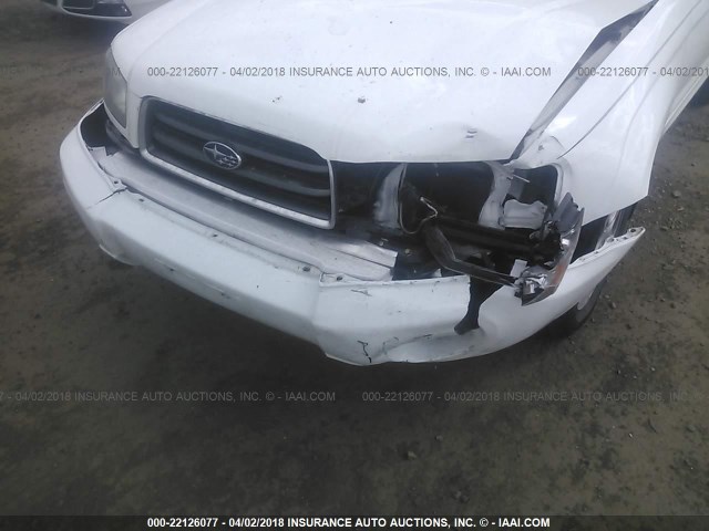 JF1SG65623H719301 - 2003 SUBARU FORESTER 2.5XS Ağ foto 6