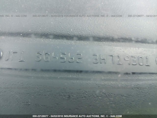 JF1SG65623H719301 - 2003 SUBARU FORESTER 2.5XS Ağ foto 9