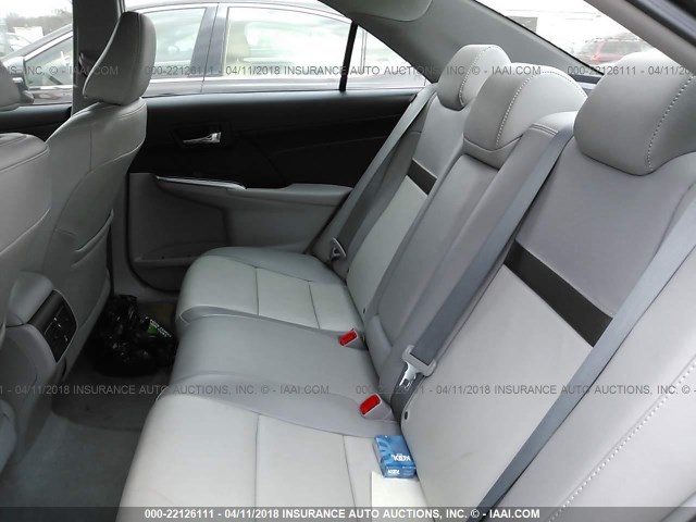 4T1BK1FKXEU026649 - 2014 TOYOTA CAMRY SE/XLE GRAY photo 8