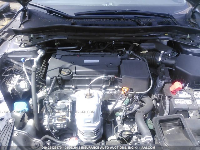 1HGCR2F52GA069263 - 2016 HONDA ACCORD SPORT 灰色 照片 10
