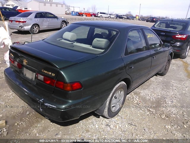 4T1BG22KXXU437789 - 1999 TOYOTA CAMRY CE/LE/XLE 绿色 照片 4