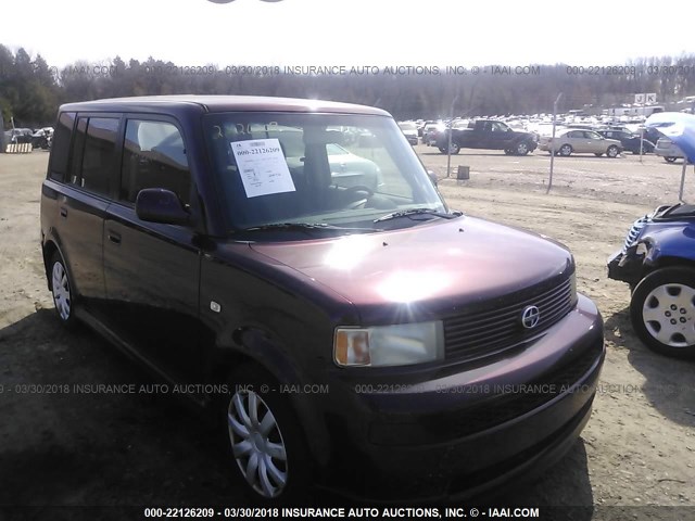 JTLKT324164055189 - 2006 TOYOTA SCION XB მუქწითელი ფოტო 1
