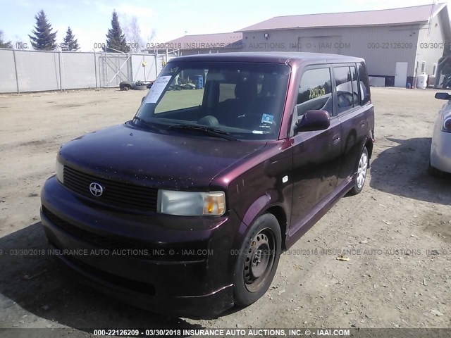 JTLKT324164055189 - 2006 TOYOTA SCION XB მუქწითელი ფოტო 2