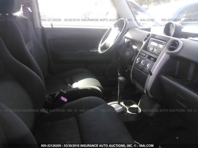 JTLKT324164055189 - 2006 TOYOTA SCION XB მუქწითელი ფოტო 5