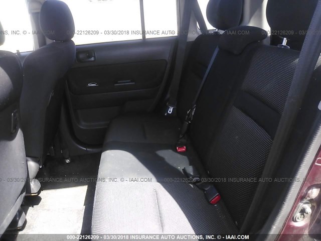 JTLKT324164055189 - 2006 TOYOTA SCION XB მუქწითელი ფოტო 8