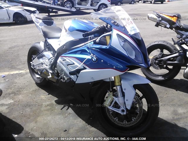 WB10D2105GZ355165 - 2016 BMW S 1000 RR WHITE photo 1