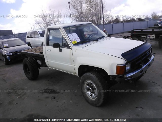 JT4RN64S6G0008928 - 1986 TOYOTA PICKUP RN64 SR5 WHITE photo 1