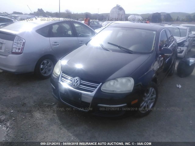 3VWEG71K47M192151 - 2007 VOLKSWAGEN JETTA WOLFSBURG 黑色 照片 2
