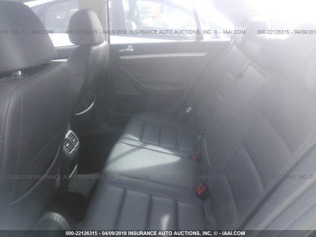 3VWEG71K47M192151 - 2007 VOLKSWAGEN JETTA WOLFSBURG 黑色 照片 8