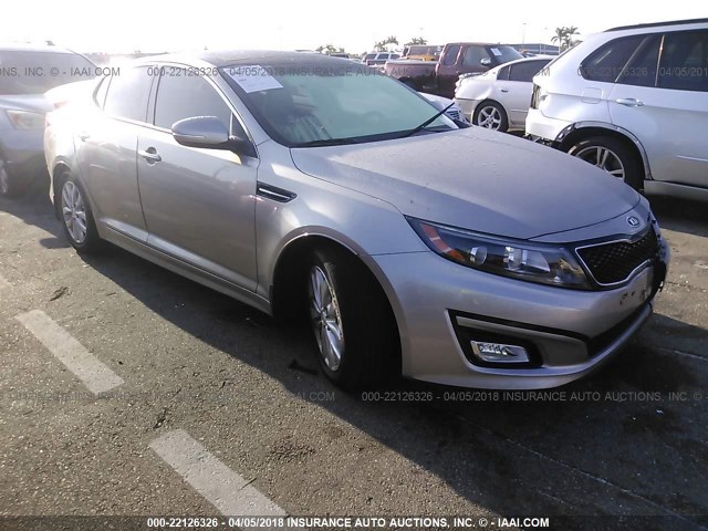 5XXGN4A77FG389374 - 2015 KIA OPTIMA EX TAN photo 1