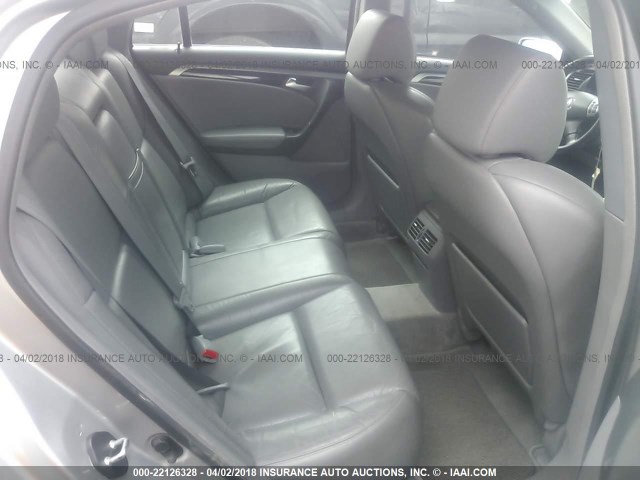 19UUA66276A050327 - 2006 ACURA 3.2TL SILVER photo 8