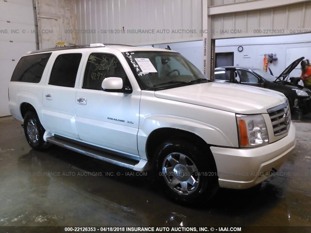 3GYFK66N96G217572 - 2006 CADILLAC ESCALADE ESV WHITE photo 1