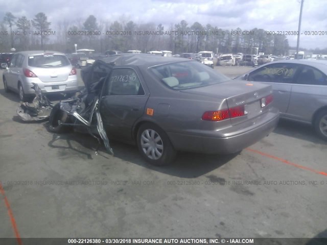 JT2BG22K6Y0472190 - 2000 TOYOTA CAMRY CE/LE/XLE 金色 照片 3